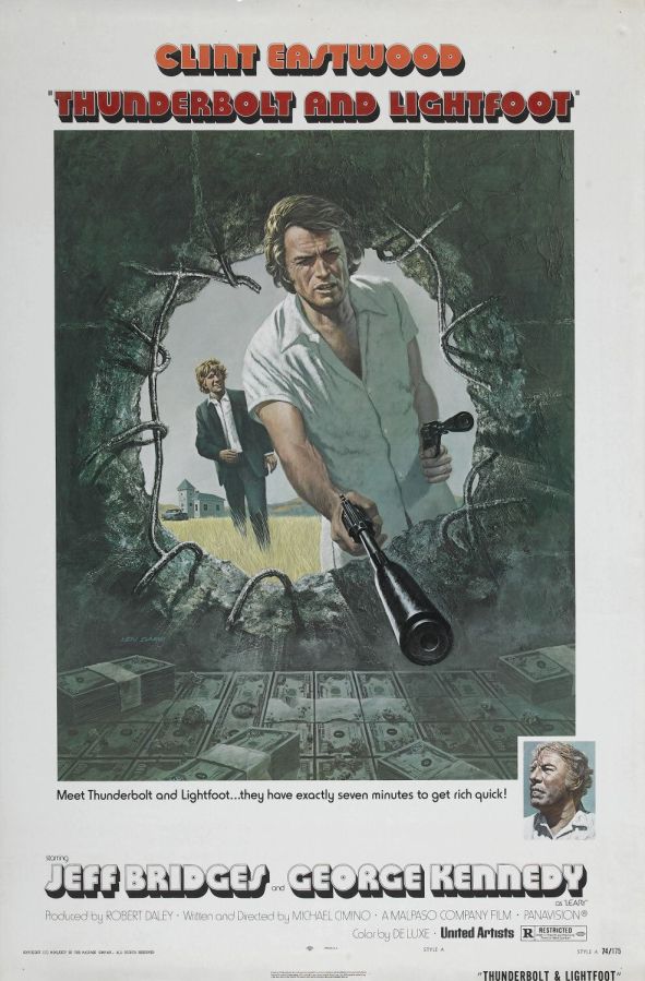 Affiche am ricaine du Canardeur de Michael Cimino 1974 